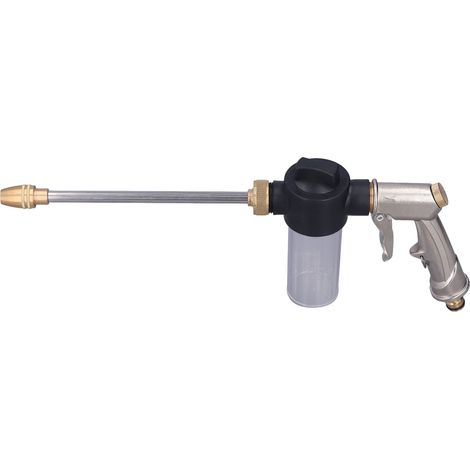 Pistolet à Eau Haute Pression pour Nettoyage Jardin avec Mousse et Buse Polyvalente (1/5)