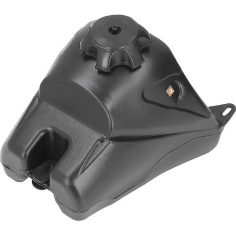 Schwarzer ABS-Motocross-Kraftstofftank mit Tankdeckel, kompatibel mit XR CRF50, Benzinhahn, 50 cm³, 70 cm³, 110 cm³, 125 cm³, Ersatzteil (1/5)