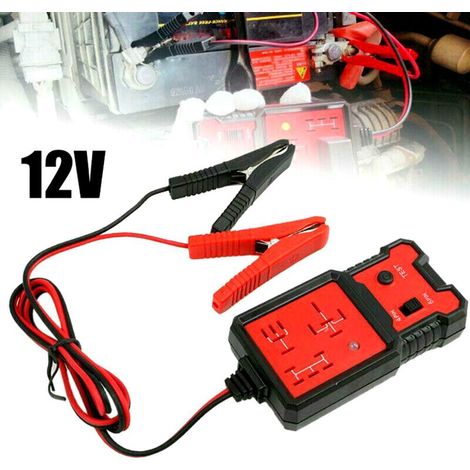 Testeur de relais automobile 12 V, testeur de relais électronique, outil professionnel pour vérifier les batteries automobiles (1/5)