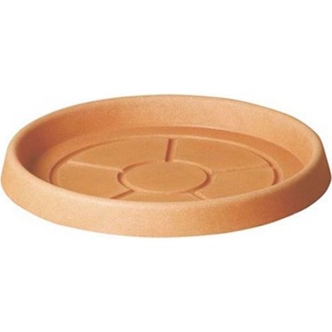 Kunststoffuntersetzer ''Tondo Classic'' für Outdoor/Indoor Blumen- und Pflanzentopf -30 cm / Antik (1/5)