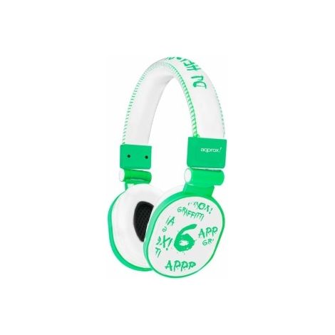 APPDJGLG auricular y casco Auriculares Verde, Blanco