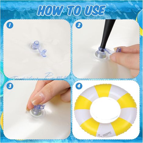 Bouée Gonflable pour Piscine Anneau de Natation pour Enfants Adultes Jeu d'Eau Tube de Nage Cercle de Natation Jouets de Fête d'Été à la Plage