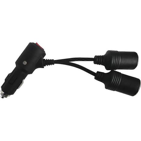 Adaptateur allume-cigare multifonctionnel avec interrupteur pour accessoires de voiture (1/5)
