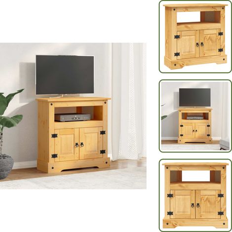 Meuble de salon - vidaXL Table console Gamme Corona Pin mexicain 80x43x78 cm - Meuble de cuisine (1/5)