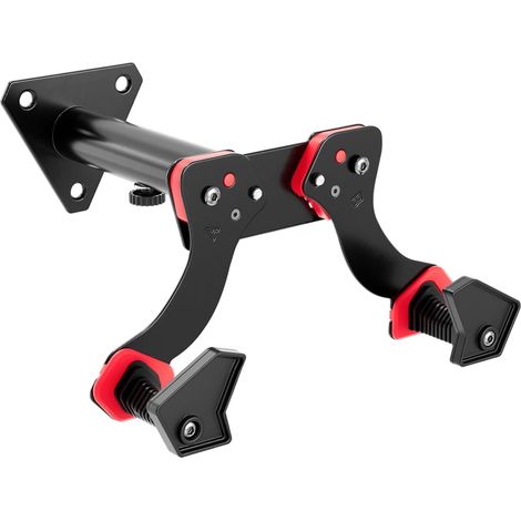 Support mural horizontal réglable pour vélos – Charge maximale : 30 kg – Compatible avec les vélos de route, VTT et vélos de trekking – Idéal pour les cyclistes et le rangement en intérieur