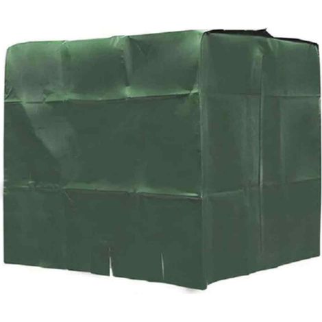 Bâche de réservoir d'eau, Bache pour Cuve 1000 L IBC, Anti-poussière Anti-UV Anti-Pluie (116 x 100 x 120 cm) (1/5)