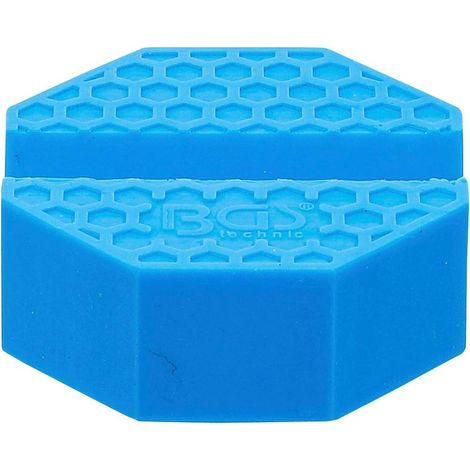 Tampon en Caoutchouc pour Cric 70 x 70 x 26 mm - Protection et Antidérapant - D-Work