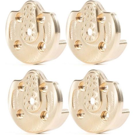 Supports de portique métalliques avant et arrière pour essieux portiques Axial UTB18 Capra 1/18 (1/5)