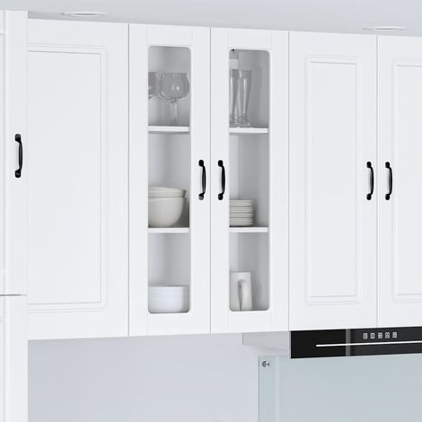 Armoire de cuisine-Meuble de cuisine-Armoire de rangement Blanc 60 x 31 x 100 cm Bois d'ingénierie 660469 (1/5)