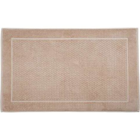 CALEFFI Tappeto Bagno in Cotone Sirena '99 CM. 45X60 Spugnissima Tinta Unita Naturale (1/2)
