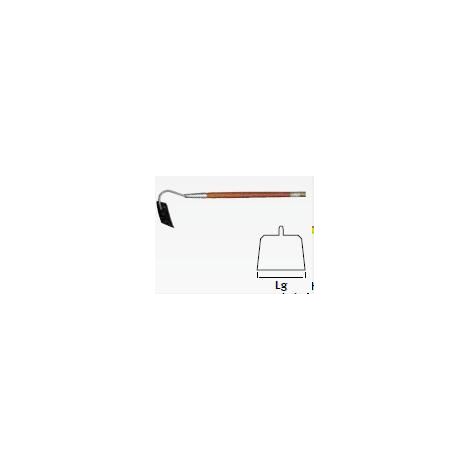 LEBORGNE Binette 12 cm Compact - manche bois 130 cm certifié PEFC 100% (1/2)