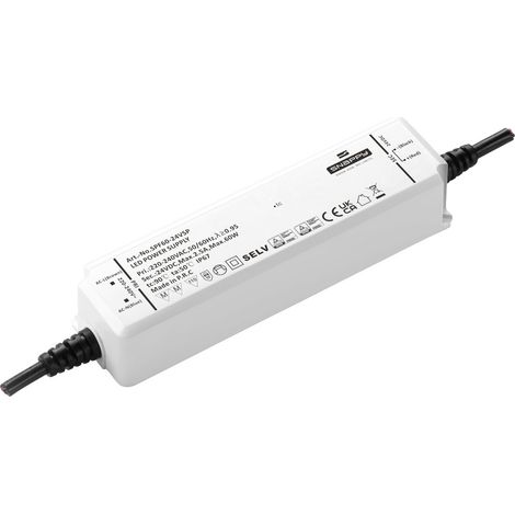Dehner Elektronik SPF 60-12VSP LED-Trafo, LED-Treiber Konstantspannung 60 W 5 A 12 V Möbelzulassung