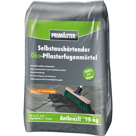 Primaster Pflasterfugenmörtel Öko selbstaushärtend 15 kg anthrazit