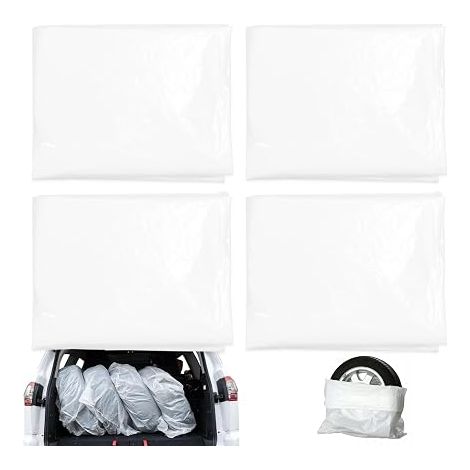 Tyre bags tyre pockets up to 22 inches tyre bag protects against wear and dirt and your boot against dirt tyre pockets for changing tires transport and storage (1/5)