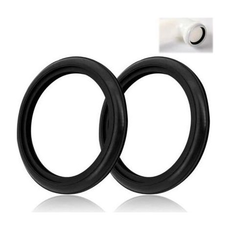 Joint d'étanchéité pour tuyau de chasse d'eau - Compatible pièce 362.771.001 - 55 mm ext 42 mm int (1/5)