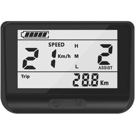 E-Bike LCD 760S Display für UART-Protokoll, 5-poliger weiblicher Stecker