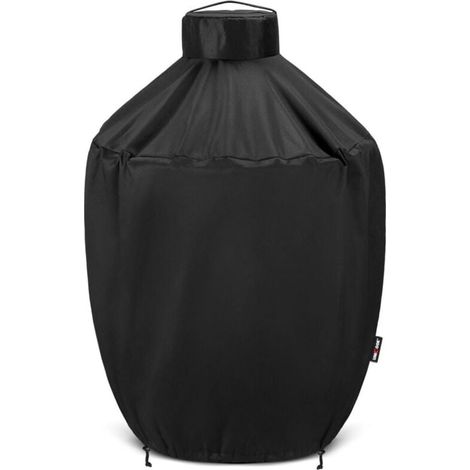 Housse imperméable en céramique pour barbecue, 600D, 31,5 pouces de diamètre, accessoire pour fumoir et barbecue d'extérieur. (1/4)