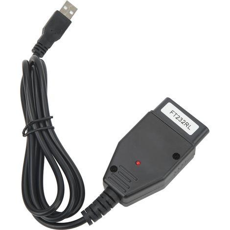 Scanner d'interface de diagnostic OBDII avec câble USB, outil de diagnostic de remplacement pour calculateur moteur Fiat. (1/5)