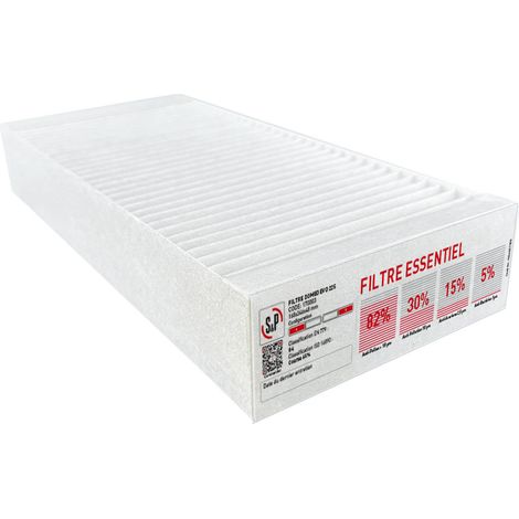 Filtre DOMEO EVO 225 ESSENTIEL absorption grosses particules S&P 170003