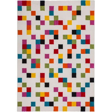 Tapis tissé guayama 243 multicolore - 120 x 170 cm (1/4)
