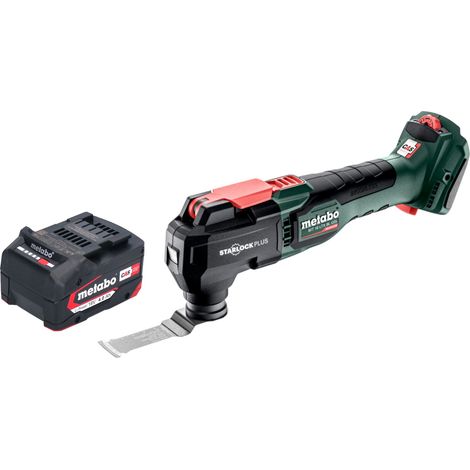 Metabo MT 18 LTX BL QSL Multitool a batteria 18 V Brushless Starlock Plus + 1x batteria 4,0 Ah - senza caricabatteria (1/5)