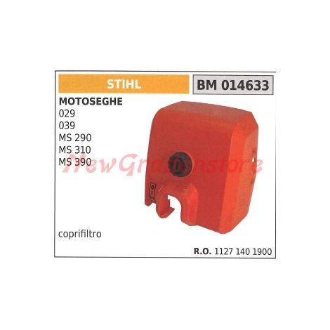 STIHL Luftfilterdeckel für Kettensäge 029 039 MS 290 310 390 014633