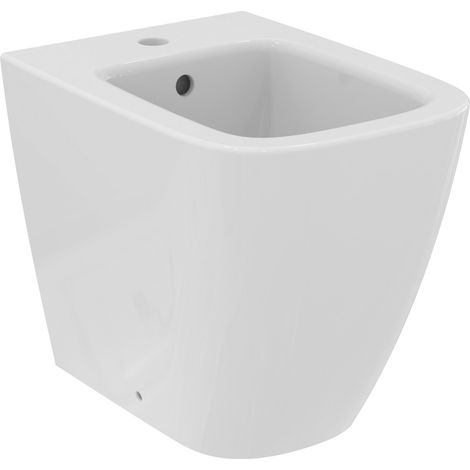 Ideal Standard i.Life S - Bidet a terra, 355x480 mm, con troppopieno e foro per miscelatore, bianco T459501 (1/7)