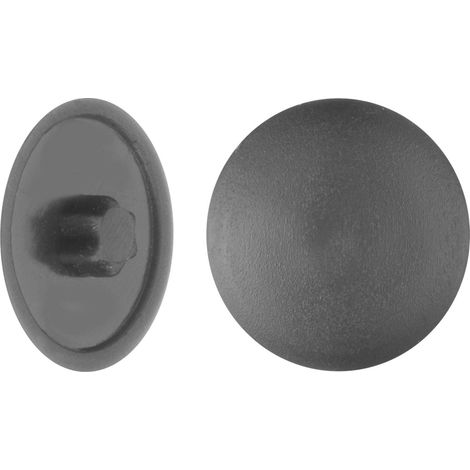 Connex Abdeckkappen Ø 16,5 mm für TX 30 Schrauben schwarz - 50 Stk. Abdeckkappen