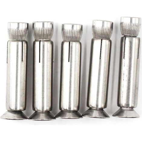 Set of 5 M8 x 60 Stainless Steel 304 Hex Expansion Bolts (1/5)