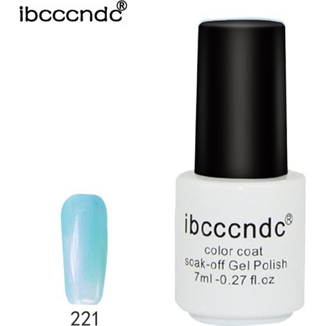 Vernis UV semi-permanent 7ML Professional Shell, Gel Nail Art longue tenue, Soak off, Outil manucure teinte 01 (1/3)
