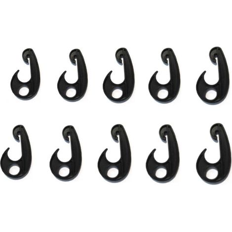 Pack of 10 Luggage Net Hooks