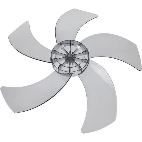 Pales de Ventilateur en Plastique à 5 Pales de 16 Pouces pour Ventilateurs de Table Accessoires de Camping Pratiques et Compatibles (1/5)
