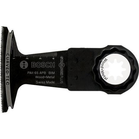 Bosch 1x BIM Hoja de sierra de inmersión Starlock PAII 65 APB Wood and Metal 50 x 65 mm - 2608662564