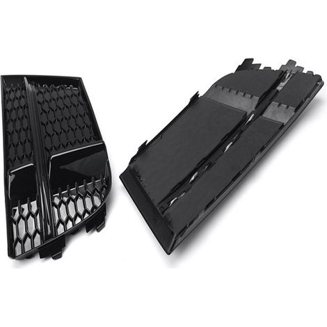 8V3807682AB is suitable for the honeycomb lower grille on the right bumper of 2017-2019 Audi A3 S3. (1/4)