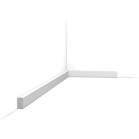 SX194 Plinthe Orac Decor - 2 x 1 x 200cm (h x p x L) - plinthe décorative polymère Carton 8 pièces