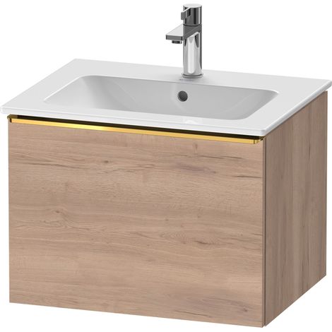 Duravit D-Neo Waschtischunterbau wandhängend, 610x440x462mm, 1