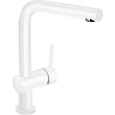 Mitigeur évier Blanc Mat TOP TRES COLOR - TRES 030336BM (1/2)