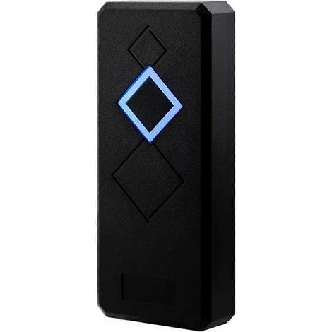 Lecteur de cartes de contrôle d'accès intelligent RFID, carte à puce 13,56 MHz, étanche IP68, compatible NFC, lecteur de cartes de contrôle d'accès mural. (1/5)