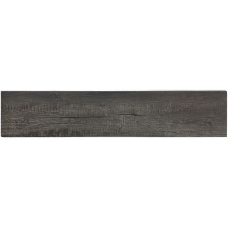 Revêtement de sol SPC vinyle à clic, dalle massive design PVC, épaisseur 5 mm et couche d'usure 0,5 mm, compatible avec plancher chauffant, superficie 2,554 m²