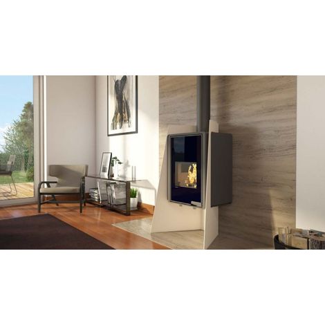 Pôele à bois ISLAND DELUXE plusieurs couleurs - Couleur: Crème