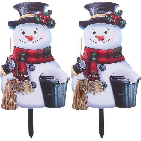 Gartenstecker und stimmungsvolle Weihnachtsatmosphäre 2