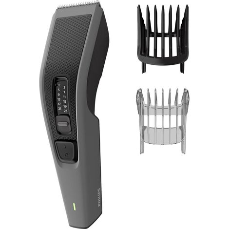 Philips – Tondeuse cheveux sans fil rechargeable – 13 hauteurs de coupe de 0,5 à 23 mm – Autonomie 45 minutes – Technologie DuraPower