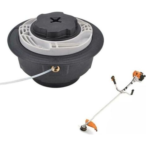 Tête de coupe double ligne C6-2 pour tondeuse à gazon compatible AutoCut, remplacement universel pour accessoires de débroussailleuse (1/4)
