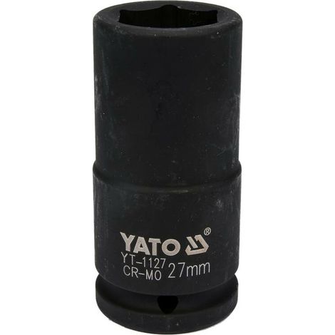 YATO 6-KANT-SCHLAGSTECKSCHLÜSSEL 3/4" LANG 27mm