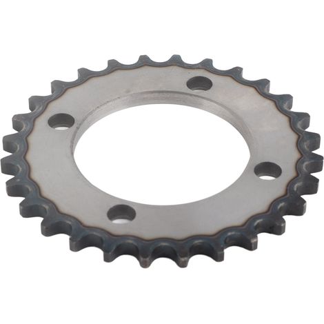 Couronne de chaîne 28 dents en acier 420 pour vélo électrique, accessoire de modification pour scooter et moto électrique (1/5)