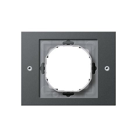 Gira Telaio di copertura 1f Gira TX44 (WG UP) Antracite [021167], 0211 67