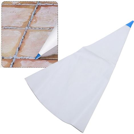 Bolsas de PVC para lechada, resistentes a la abrasión y a las perforaciones – 3 unidades para el rejuntado de azulejos y ladrillos (1/5)