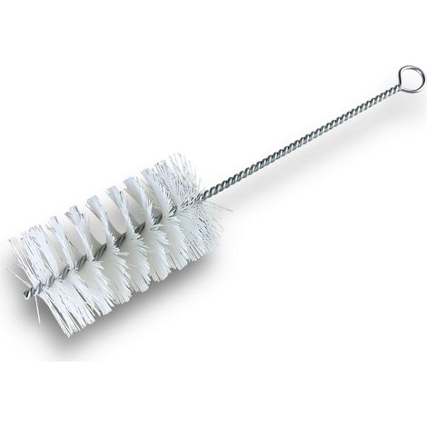 Lot de 10 goupillons NYLON multifonction Ø 60 mm Garnissage 100 mm Ramonage brossage curetage nettoyage Conduits tubes tuyaux Longueur 300 mm Kibros 13060300Nx10