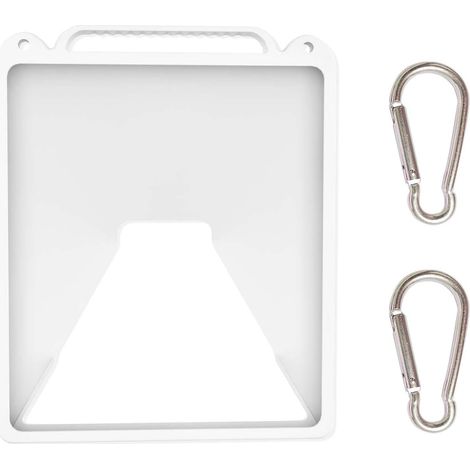 Wasserdichte Schutzhülle kompatibel mit Starlink Mini, stoßfeste Silikonhülle für den Außenbereich, Displayschutzfolie für Starlink Mini-Antenne, Zubehör (Weiß) Zy-85 (1/5)