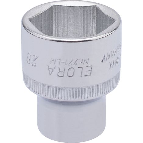 26mm 1/2-Inch Drive Hexagon Socket (15315) for 1/2" Square Drive Tools (1/5)